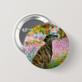 グレイハウンド(br2) – ガーデン 缶バッジ (正面&裏面)