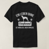 グレイハウンド Tシャツ (デザイン正面)
