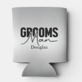 グレイパーソナライズされたグロムスマン 缶クーラー (裏面)