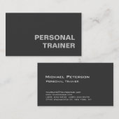 グレイパーソナルトレーナーフィットネススポカスタムート 名刺 (正面/裏面)