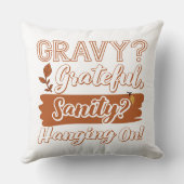 グレイビー？感謝か正気か？のつるオン クッション (裏面)