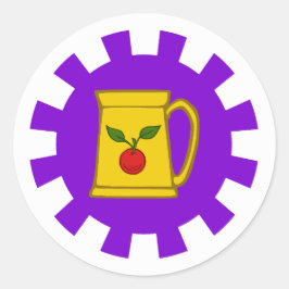 グレイフェルスの要塞ポピュレースバッジ ラウンドシール