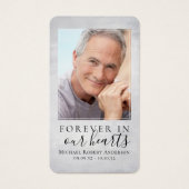 グレイフォーエバー我々のハートメモリアルカード (正面)