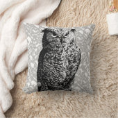 グレイフクロウ熊の鹿の矢印パターン新生児少年 クッション (ブランケット)