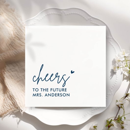 グレイフューチャー夫人モダンブライダルシャワー スタンダードカクテルナプキン