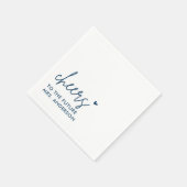 グレイフューチャー夫人モダンブライダルシャワー スタンダードカクテルナプキン (角)