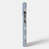 グレイフラワーフィールド Case-Mate iPhoneケース (裏面 / 左)