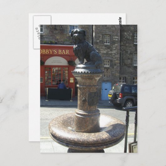 グレイフリアーズボビーエディンバラ ポストカード (正面/裏面)