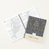 グレイフローラワイルドフラワーモンゴラムレシピ ノートブック (内部)