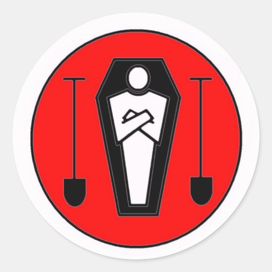 グレイブディガーズユニオン13 ラウンドシール (正面)