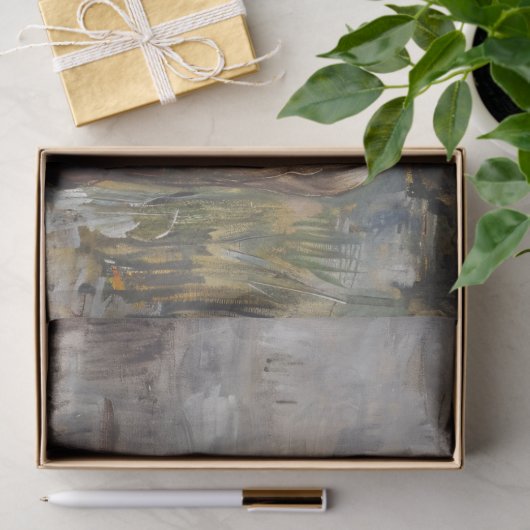 グレイホース川のデコペ絵画ージを見下ろす 薄葉紙 (ギフト)