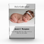 グレイモダンは私のゴッドファーザーの女の子になる フォトブロック (正面)