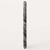 グレイモダンサテンプリント |モノグラムまたは名前 Case-Mate iPhoneケース (裏面/左)