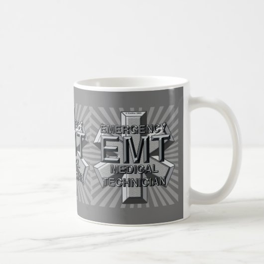 グレイロゴEMTマグカップ コーヒーマグカップ (右)