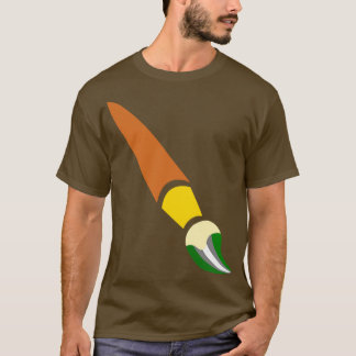 グレイロマンティックペイントブラシプライド旗 Tシャツ