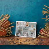 グレイワールド最大のおじいちゃん写真コラージュ フォトプラーク (側面)