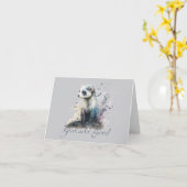 グレインとフェレットの罰 カード (黄色い花)