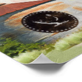 グレインサイロバイティファニーボーラープリント ポスター (角)