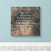 グレイン#2(12x12) キャンバスプリント (インサイチュ (ウッドフロア))