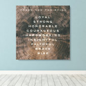 グレイン#2(24x24) キャンバスプリント (インサイチュ (ウッドフロア))