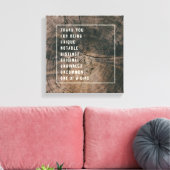 グレイン#4(12x12) キャンバスプリント (インサイチュ (リビング))