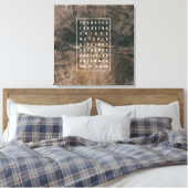 グレイン#5(24x24) キャンバスプリント (インサイチュ (寝室))