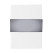 グレイヴィネット結婚モノグラム 招待状ベリーバンド (裏面例)