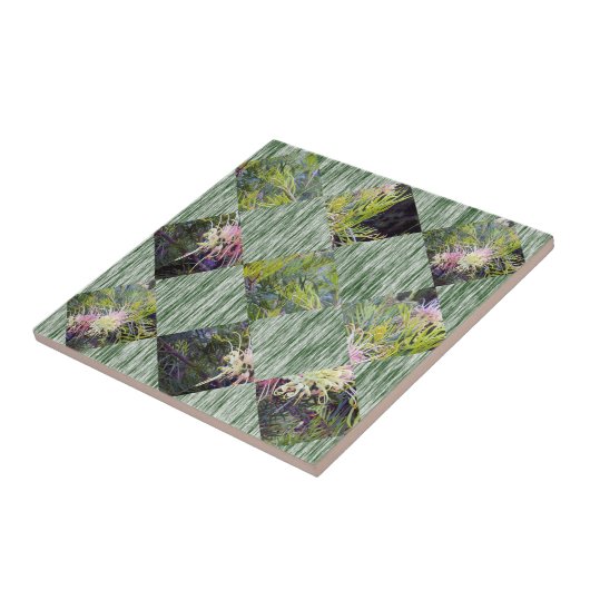 グレイヴィリア:自然のダイヤモンド模様を受け入れ タイル (側面)