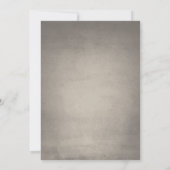 グレイヴィンテージスタイルクリスマスパーティの招待状 招待状 (裏面)