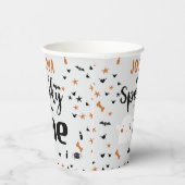 グレイ不気味ワンハロウィーン1日の誕生日 紙コップ (右)