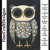 グレイ予測できなウィムシおもしろいー&フクロウBU8デクページ 薄葉紙