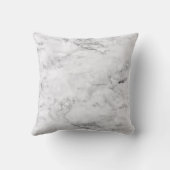 グレイ大理石レトロ幾何金箔モノグラムM クッション (裏面)