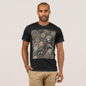 グレイ夫妻 - ゴシック ヴィクトリア調デザイン Tシャツ (正面フル)