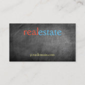 グレイ実在エテートエージェントトレンディープロフェッショナル 名刺 (正面)