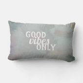 グレイ引用文グレイ絵を描スストロークデザイン ランバークッション (裏面)