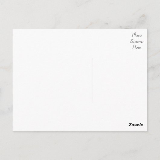 グレイ感謝ダンデロンフローラグリーティングポストカード ポストカード (裏面)