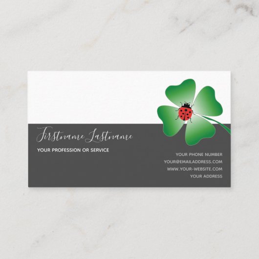 グレイ点々のあるクエレガント長方形b 名刺 (裏面)