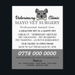 グレイ犬，獣医，獣医サービス チラシ<br><div class="desc">Gray Dog、獣医、獣医サービス広告のFlyer by The Business Card Store.</div>