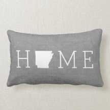 グレイ素朴アーカンサスホーム州装飾用クッション
