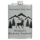 グレイ素朴バック狩り学士週末 フラスク (正面)