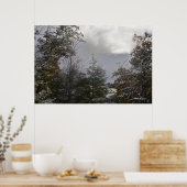 グレイ美しい ポスター (キッチン)