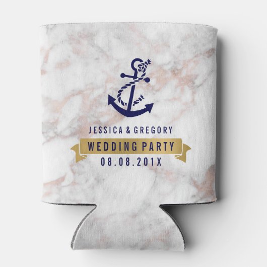 グレイ航海のマーブルボートいかりクーラーボックス 缶クーラー (裏面)