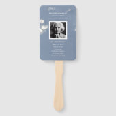 グレイ葬儀メモリアルプログラム ハンドファン (正面)