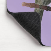 グレイ遠くにゴ鉛筆スケッチ マウスパッド (コーナー)