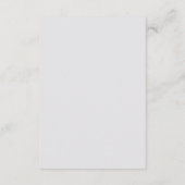 グレイ ウィンター ホリデー メイソンジャー 結婚式 披露宴 エンクロージャーカード (裏面)