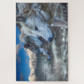 グレイ・ウルフ「センチネル・ウルフ」 ジグソーパズル (縦)