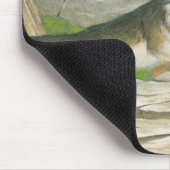 グレイ・ウルフ マウスパッド (コーナー)