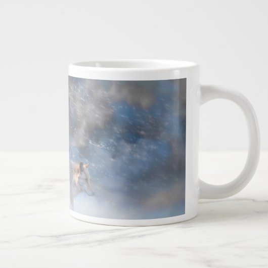 グレイ・ウルフ「WOLF TERHOTELS」 20oz ジャンボコーヒーマグカップ (右)