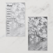 グレイ・エンジェル・ウィング。 名刺 (正面/裏面)