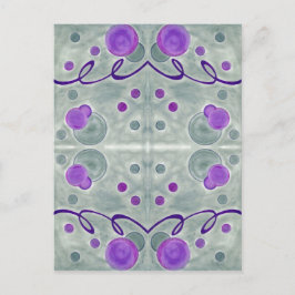 グレイ グローブ ブランケット ポストカード